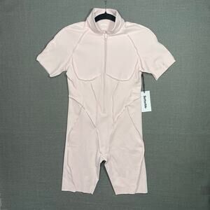 BTTRM Betterme Sleek Second-Skin Cut Shorts Catsuit Jumpsuit